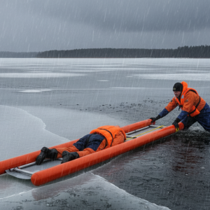 Надувной спасательный мост для МЧС, спасения