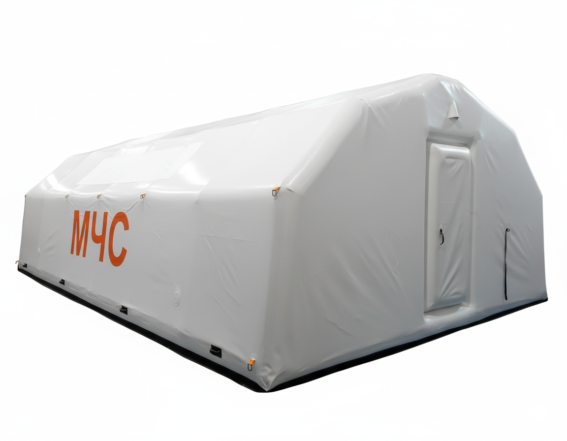 Производство и продажа надувных пневмокаркасных палаток МЧС в Уфе и по России